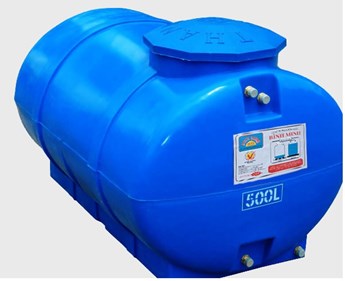 Bồn nước nhựa Bình Minh 500 Lít nằm Bồn nước nhựa Bình Minh 500 Lít nằm