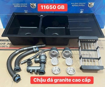 Chậu rửa chén đá  Granit 11650GB Chậu rửa chén đá  Granit 11650GB