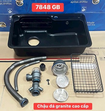 Chậu rửa chén đá  Granit 7848GB Chậu rửa chén đá  Granit 7848GB