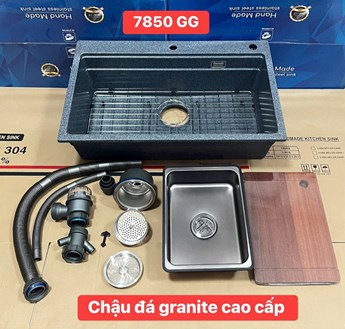 Chậu rửa chén đá  Granit 7850GG Chậu rửa chén đá  Granit 7850GG