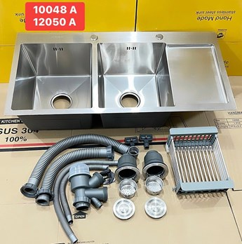 Chậu rửa chén Inox 304- 12050A Chậu rửa chén Inox 304- 12050A