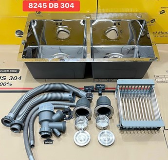 Chậu rửa chén Inox 304- 8245DB Chậu rửa chén Inox 304- 8245DB