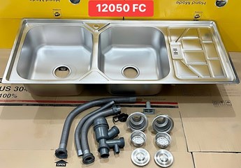 Chậu rửa chén Inox  KELY 12050 Chậu rửa chén Inox  KELY 12050