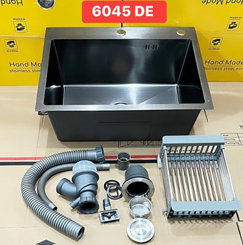 Chậu rửa chén Nano đen 6045DE Chậu rửa chén Nano đen 6045DE