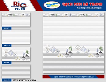 Gạch 30x60cm Hà Thanh R3612 Gạch 30x60cm Hà Thanh R3612