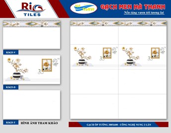 Gạch 30x60cm Hà Thanh R3625 Gạch 30x60cm Hà Thanh R3625
