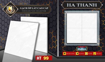 Gạch bóng kiếng 80x80cm Hà Thanh HT99 Gạch bóng kiếng 80x80cm Hà Thanh HT99