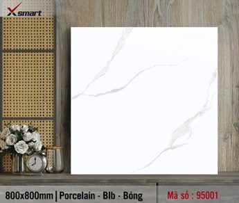 Gạch bóng kiếng giá rẻ 80x80cm 95001 Gạch bóng kiếng giá rẻ 80x80cm 95001