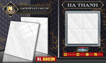 Gạch bóng kiếng Hà Thanh 80x80cm BL8803N Gạch bóng kiếng Hà Thanh 80x80cm BL8803N