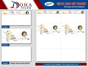 Gạch men Hà Thanh 40x80cm DH4800 Gạch men Hà Thanh 40x80cm DH4800
