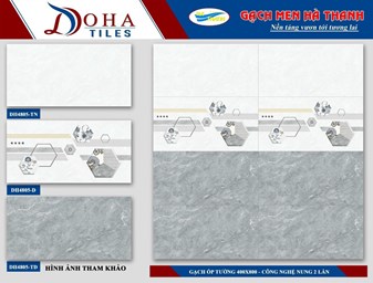 Gạch men Hà Thanh 40x80cm DH4805DN