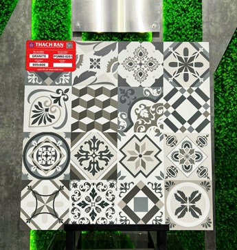 Gạch Thạch Bàn 60x60cm PGM60-0251 trang trí  Gạch Thạch Bàn 60x60cm PGM60-0251 trang trí