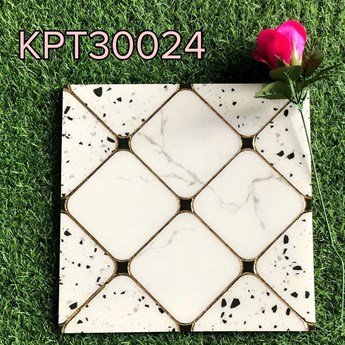 Gạch trang trí Nhũ vàng 30x30cm KPT30024 Gạch trang trí Nhũ vàng 30x30cm KPT30024