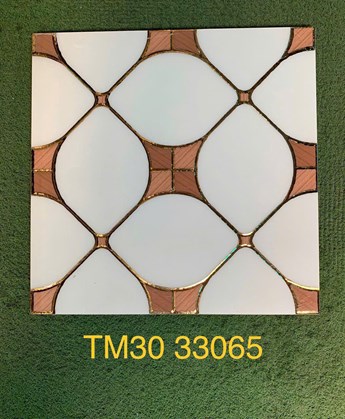 Gạch trang trí Nhũ vàng 30x30cm TM-33065 Gạch trang trí Nhũ vàng 30x30cm TM-33065
