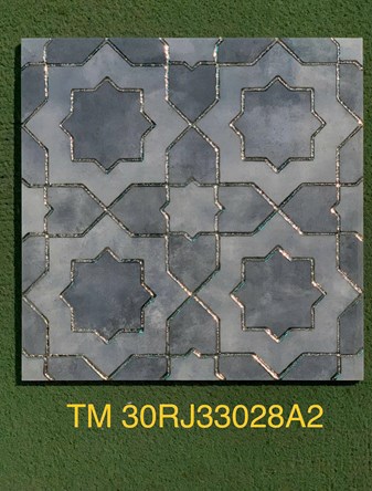 Gạch trang trí Nhũ vàng 30x30cm TM-RJ33028A2