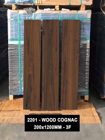 Gạch Vân gỗ 20 x 120cm Ấn Độ 2201