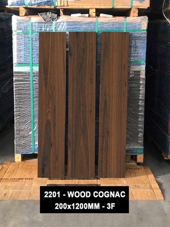 Gạch Vân gỗ 20 x 120cm Ấn Độ 2201