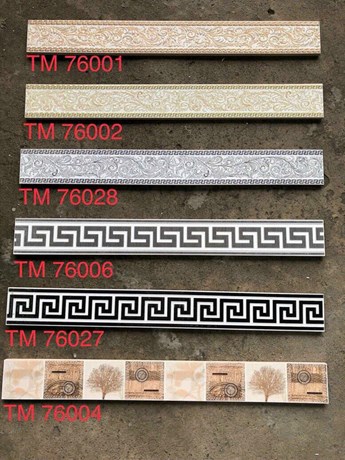 Gạch Viền tráng men 7x60cm Gạch Viền tráng men 7x60cm