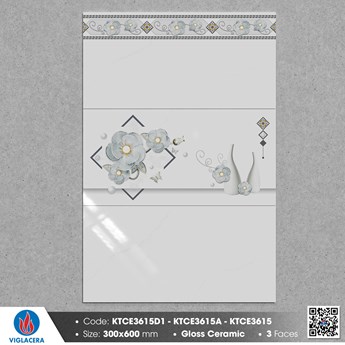 Gạch Viglacera 30x60cm Men bóng KTCE3615 Gạch Viglacera 30x60cm Men bóng KTCE3615