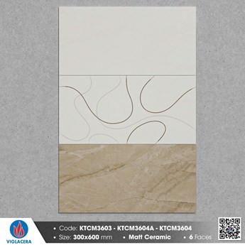 Gạch Viglacera 30x60cm Men Mờ KTCM3603 Gạch Viglacera 30x60cm Men Mờ KTCM3603