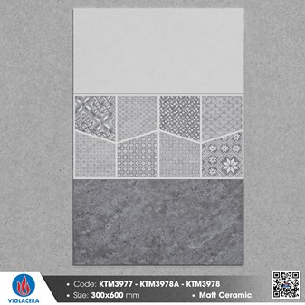 Gạch Viglacera 30x60cm Men Mờ KTM3977