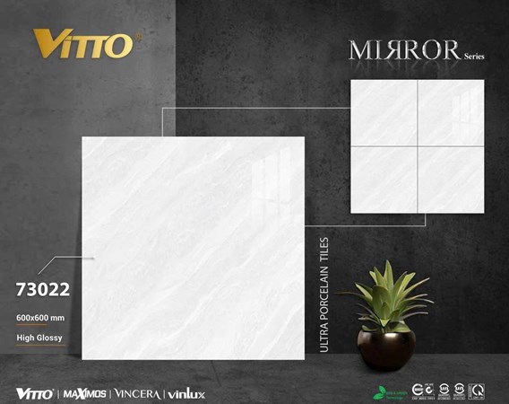 Gạch VITTO 60x60cm 73022 siêu bóng