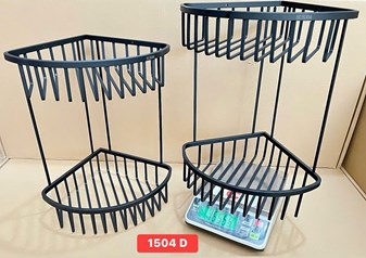 Kệ góc 2 tầng Inox 304 -MK1504 D