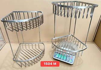Kệ góc 2 tầng Inox 304 -MK1504 M
