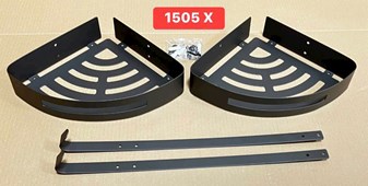 Kệ góc 2 tầng Inox 304 -MK1505X