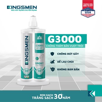 Keo chà ron 2 thành phần Kingsmen G3000 Keo chà ron 2 thành phần Kingsmen G3000