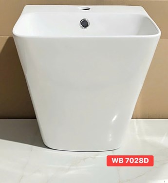 Lavabo treo tường liền khối WB7028D Lavabo treo tường liền khối WB7028D
