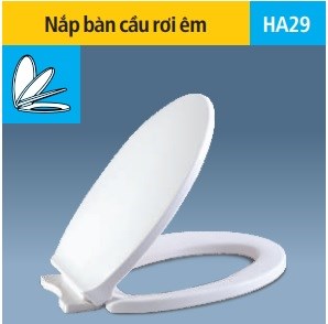 Nắp bồn cầu rơi êm HA29 Nắp bồn cầu rơi êm HA29