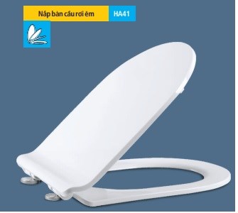 Nắp bồn cầu rơi êm HA41 Nắp bồn cầu rơi êm HA41
