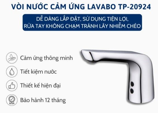 Vòi nước cảm ứng Tppro TP-20924
