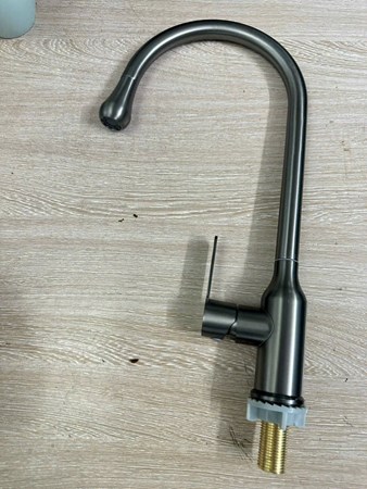 Vòi rửa chén lạnh xám VCL01